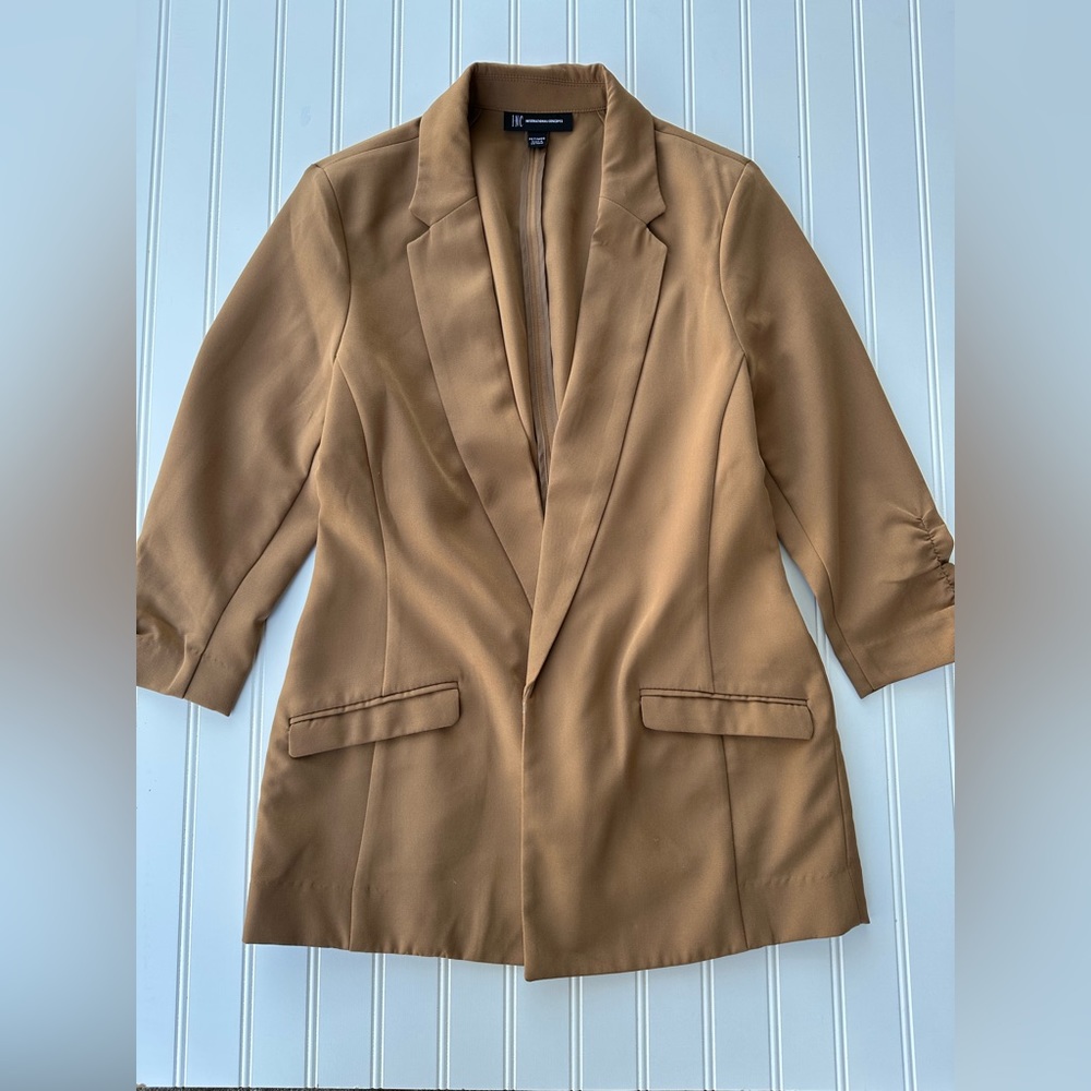 INC International Concepts tan blazer
